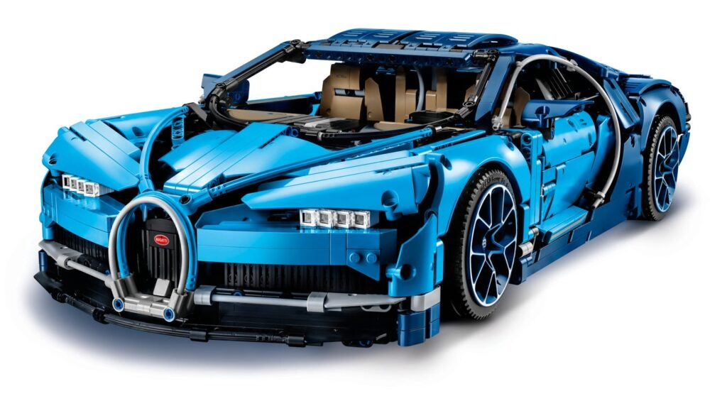 15 Most Unusual Cars in the World Lego Buggatti Chiron