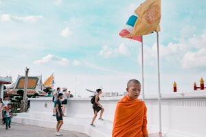 Photo Taoist monk